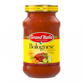 Grand'Italia Bolognese pastasaus met rundvlees klein