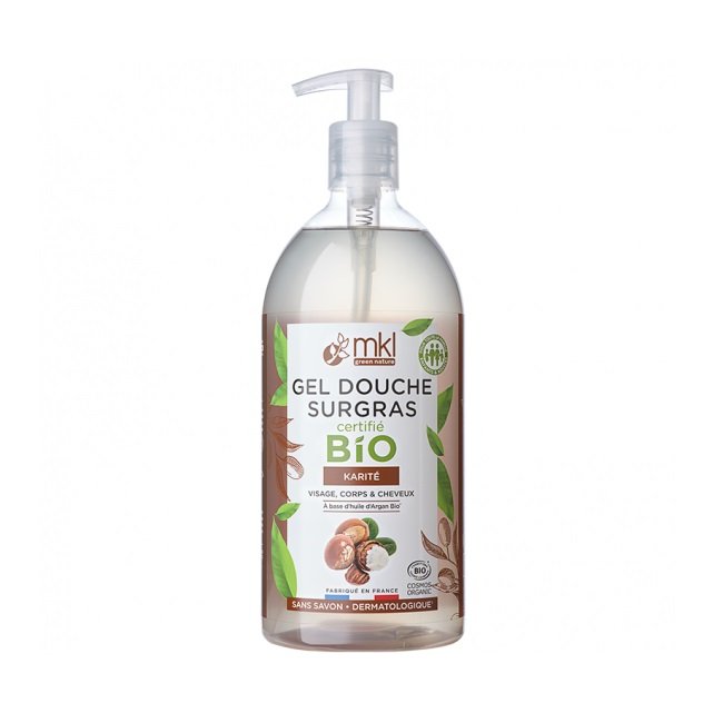 Gel Douche Surgras Karité Bio 1 L
