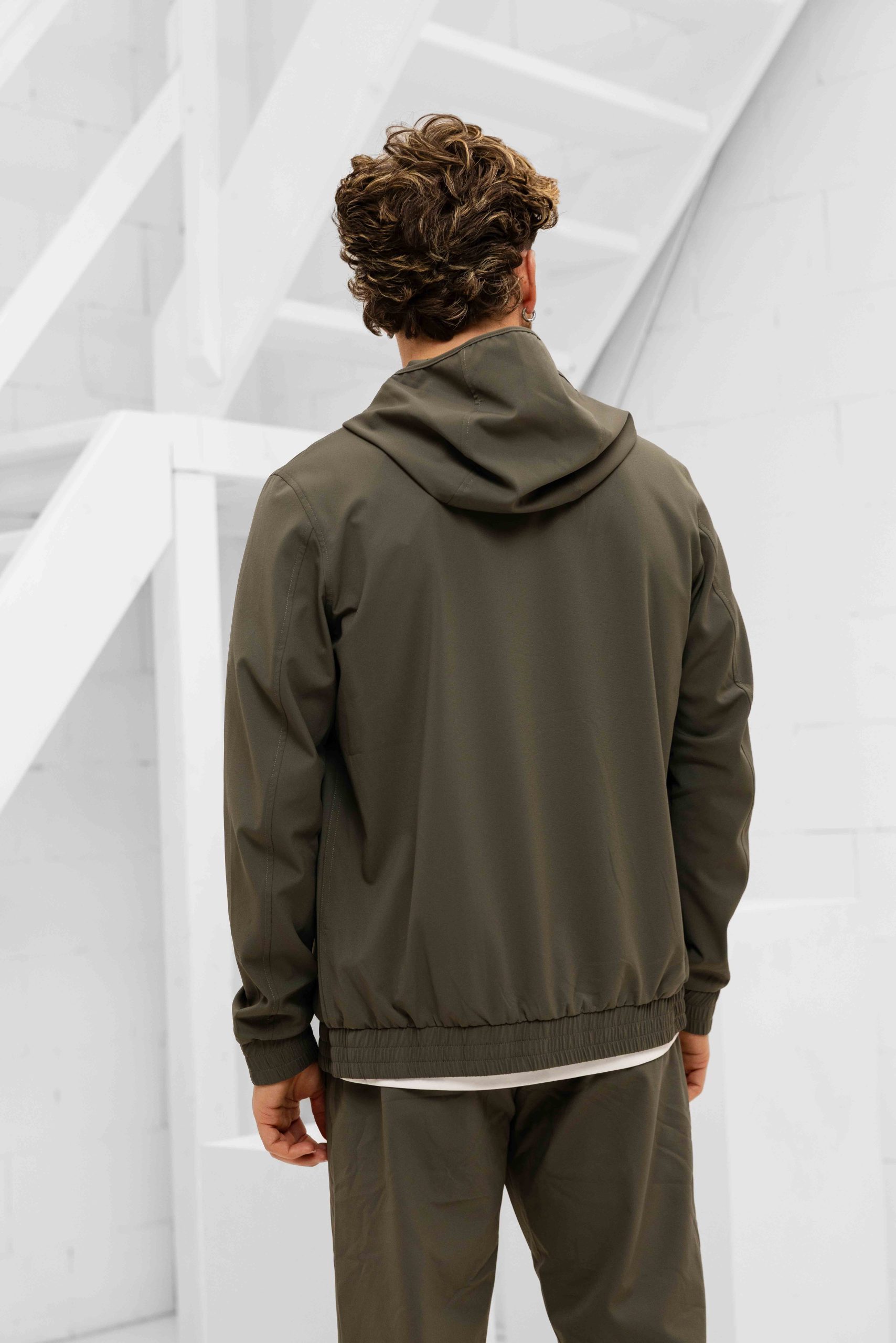 Cou7ure Essentials Reflection Hoodie Trainingspak Heren Donkergroen