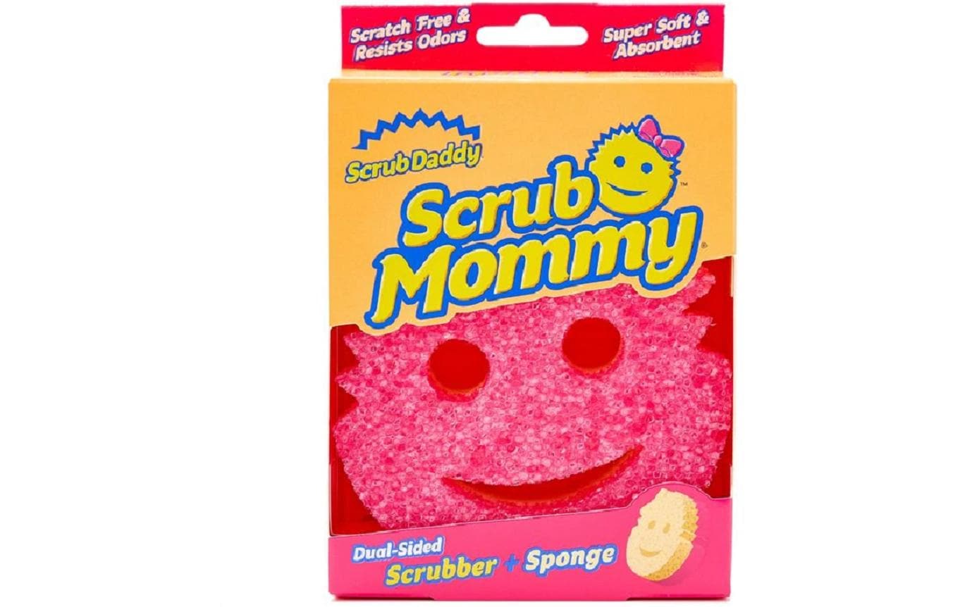 Scrub Mommy Original Putzschwamm 1 Stück, PinkDer Schwamm aus Shark Tank