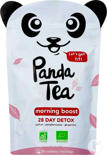 Panda Tea Morning Boost Infusion Des Plantes 28 Sachets