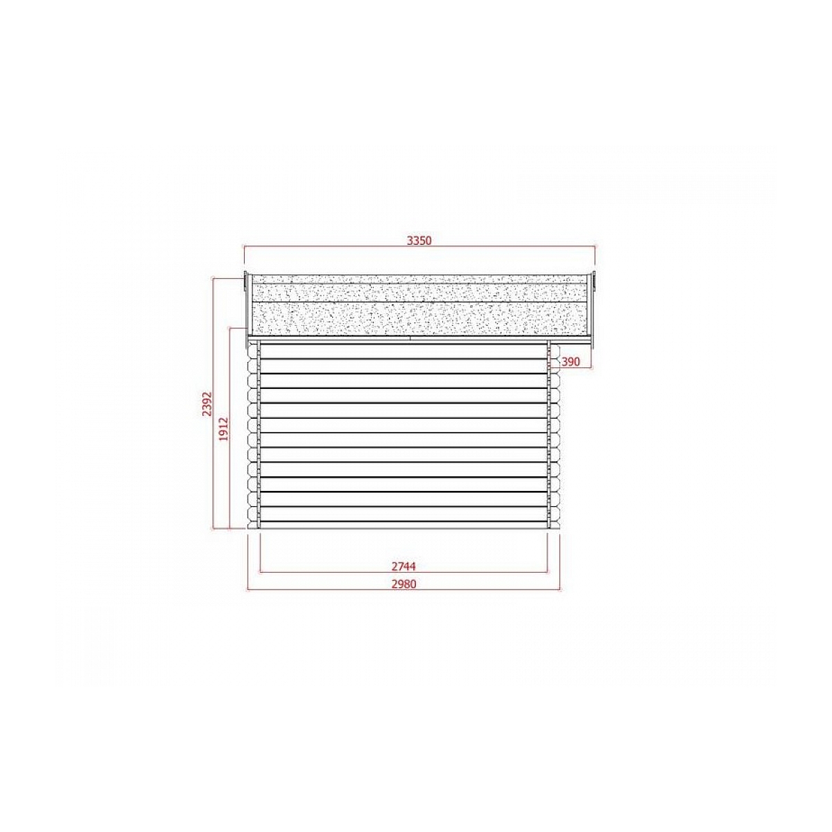 Abri de jardin maisonnette sologne