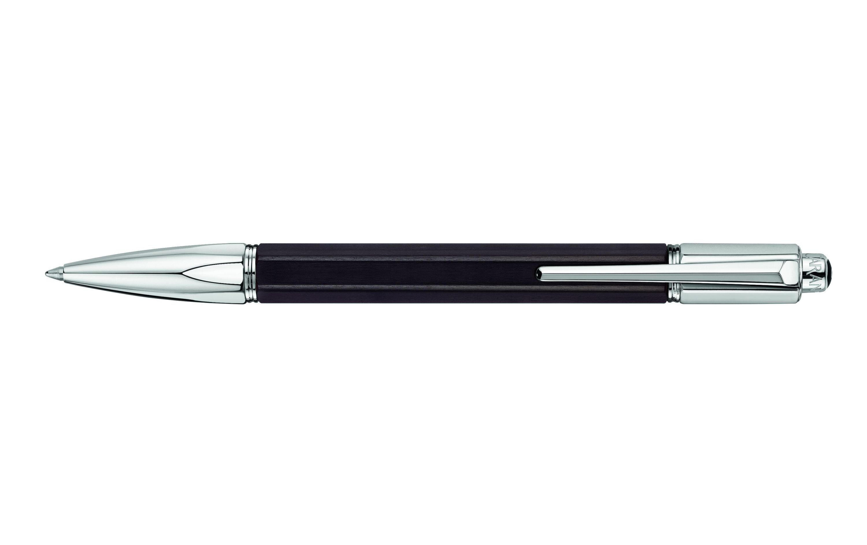 Kugelschreiber Varius Ebony Medium (M), Schwarz<br>Eleganter Kuli