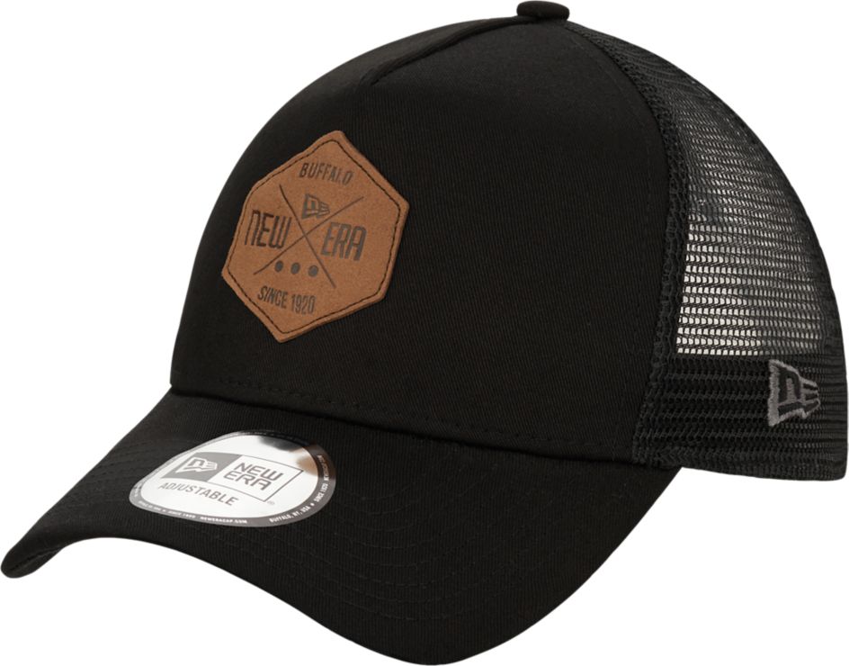 New EraPatch A-Frame Trucker Cap - schwarz