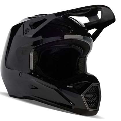 Casque cross Fox V1 - SOLID 2024 - Noir