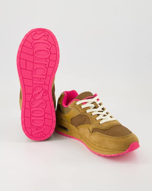 Scotch & Soda Casey Sneaker in Braun
