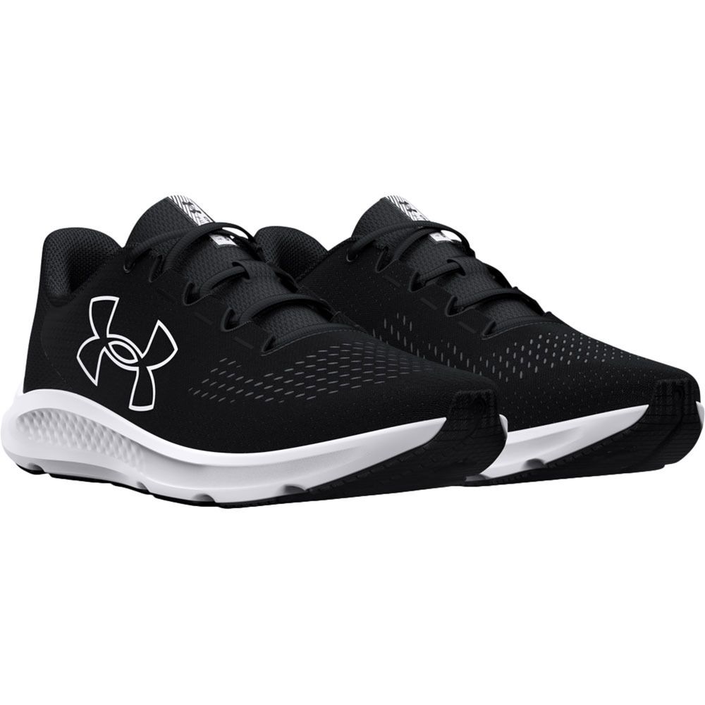 Under Armour CHARGED PURSUIT 3 BIG LOGO - Chaussures running Homme noir