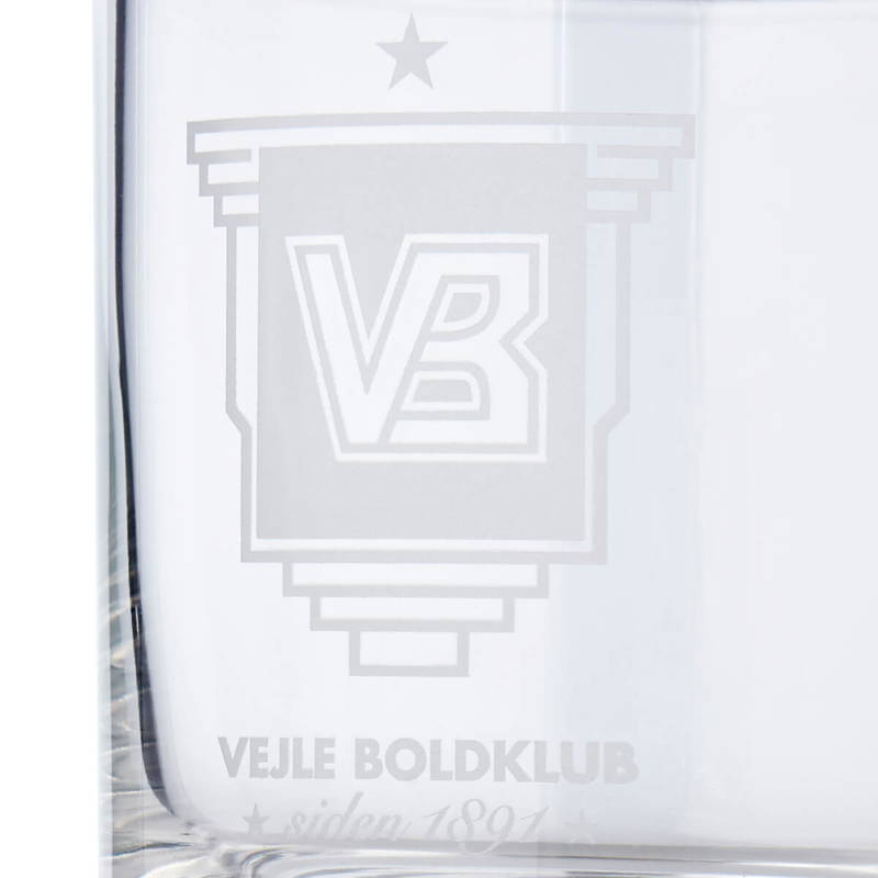 Vejle Boldklub Whiskeyglas 2 stk