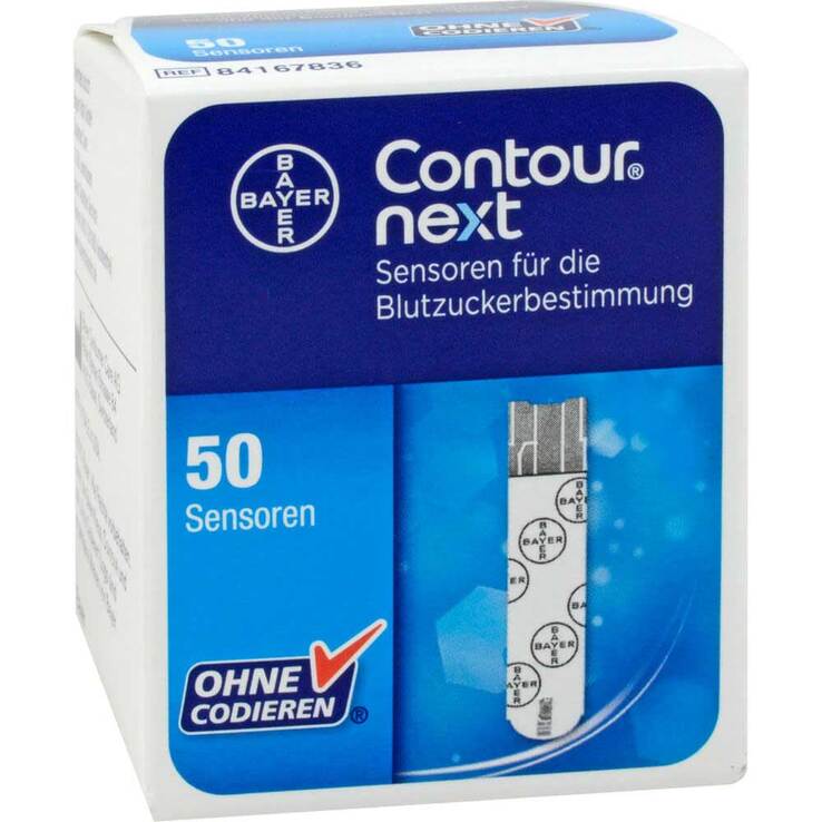 Contour next Sensoren Teststreifen, 50 St