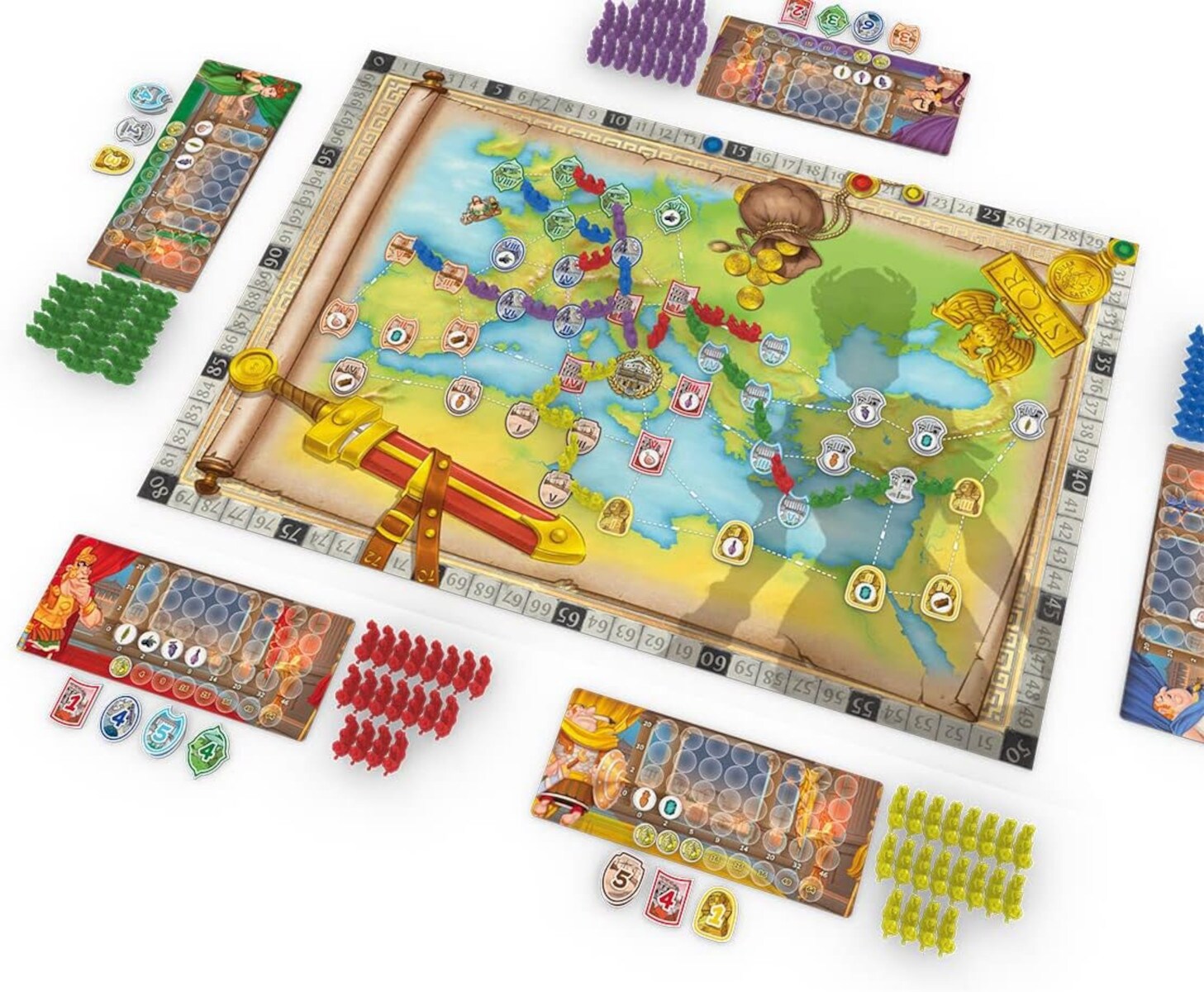 Holi Grail Games - Brettspiel - Cäsars Imperium Gesellschaftsspiel Spiel