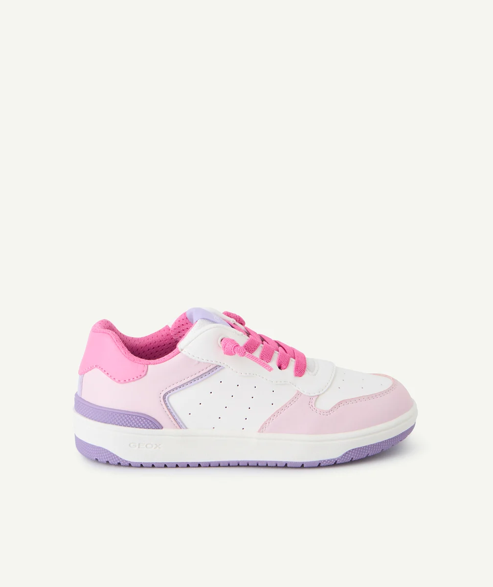 GEOXbaskets fille washiba rose violet et blanc