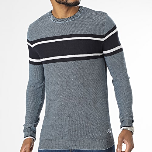 Pull Logan Spring Knit Bleu Chiné