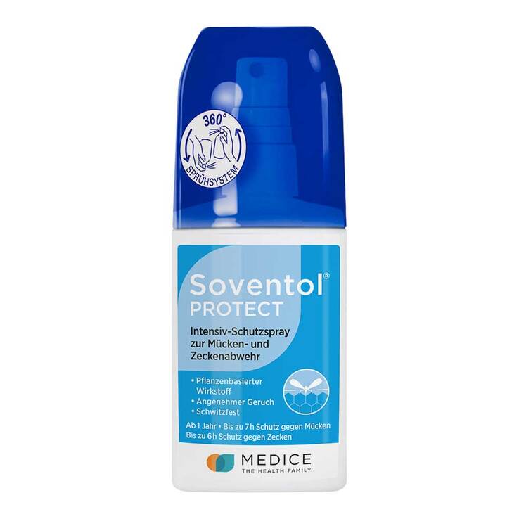 Soventol PROTECT Intensiv-Schutzspray zur Mückenabwehr, 100 ml