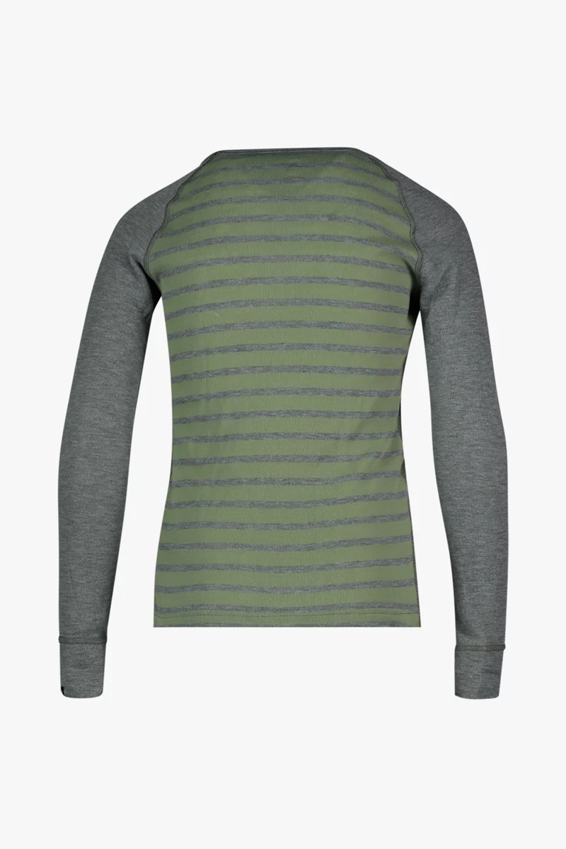 Odlo Active Warm ECO Stripes Kinder Thermo Longsleeve