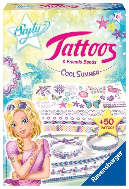 Bastel-Set Tattoos & Friends Bands - Cool Summer
