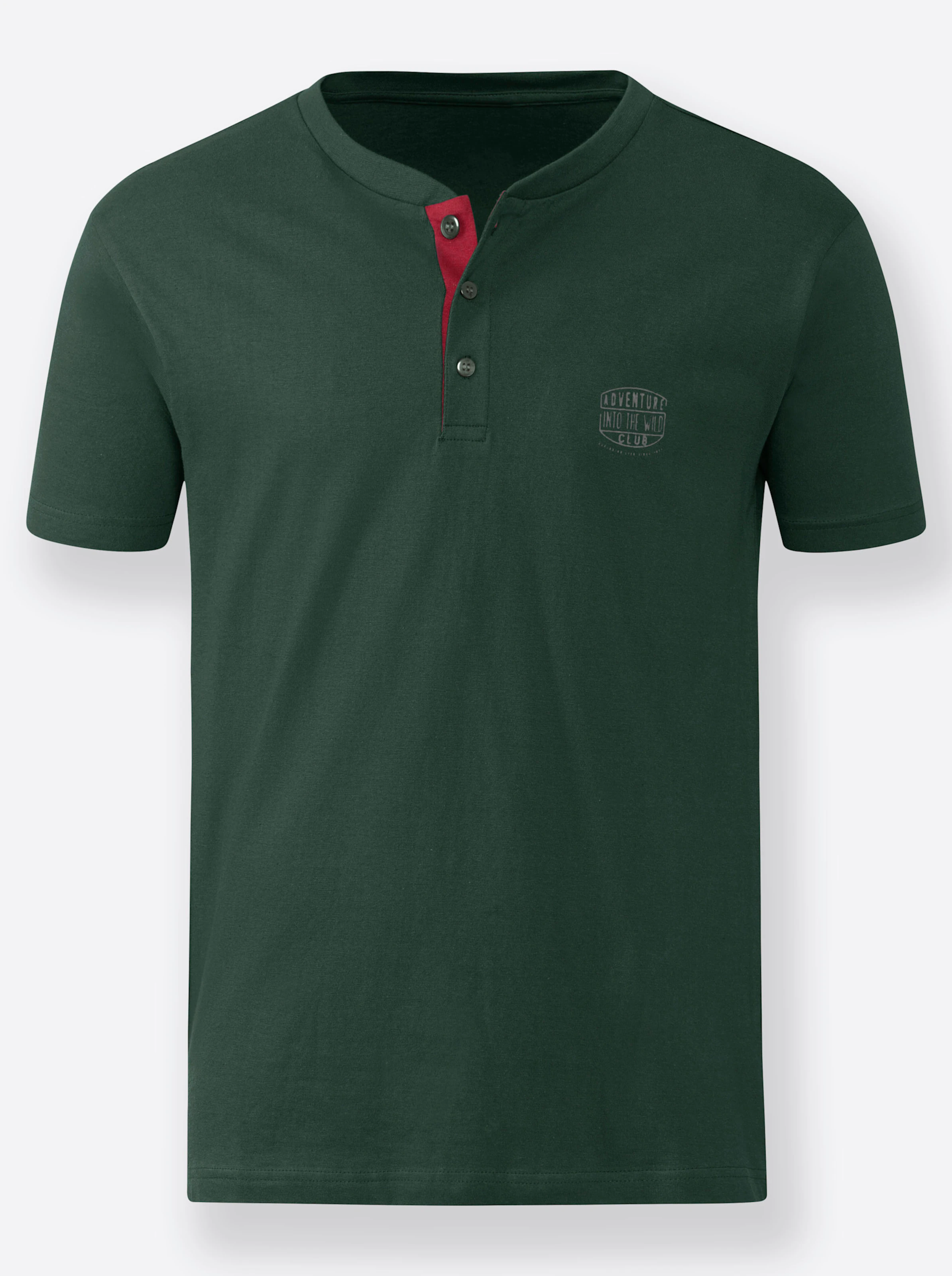 Catamaran Kurzarm-Shirt in moos