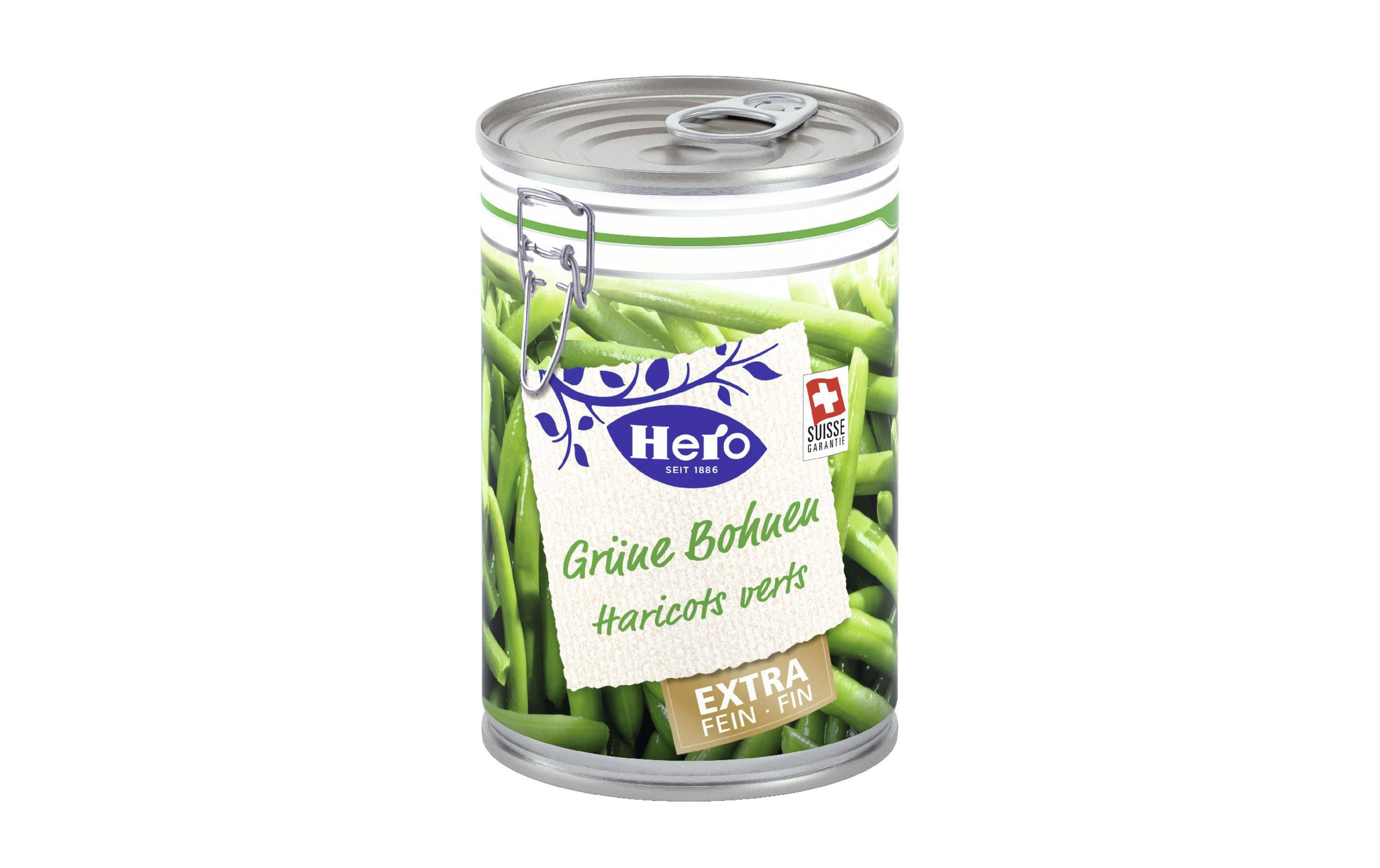 Bohnen extra fein 420 gExtrafeine grüne Bohnen