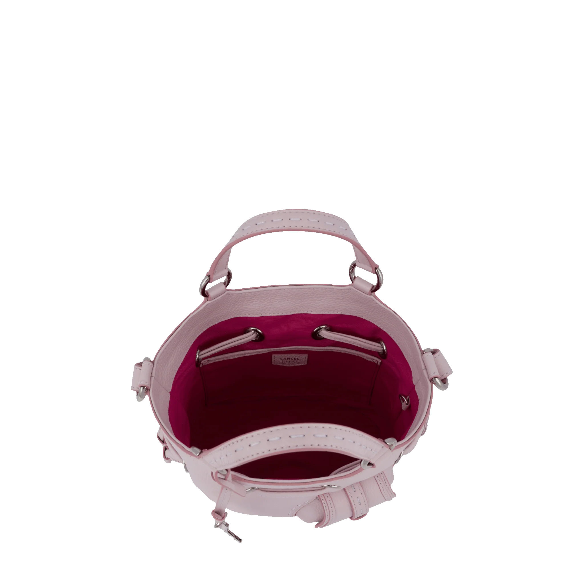 Sac seau S Premier Flirt de Lancel-Rose dragee