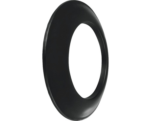 Pelletkachelbuis wandrozet Bertrams Ø 80 mm gepoedercoat zwart