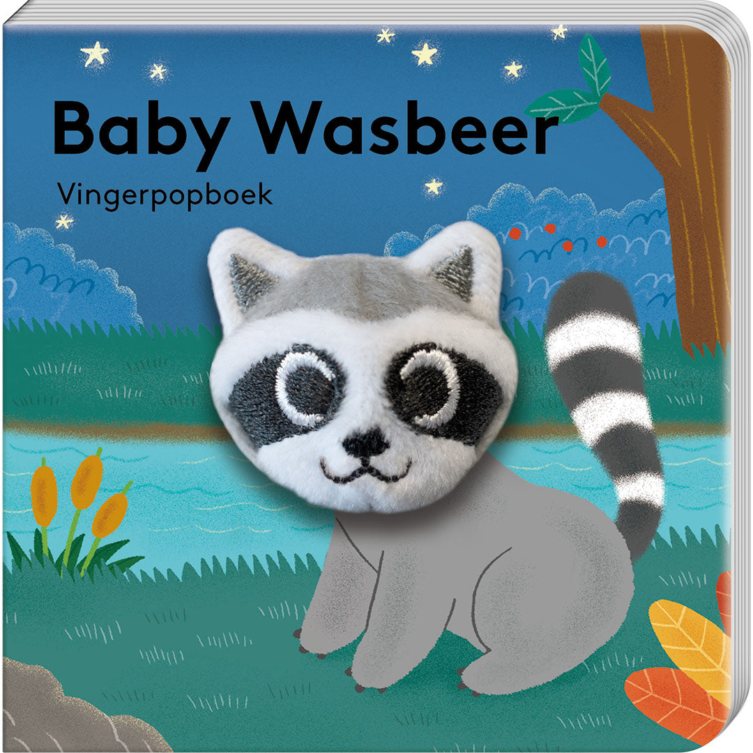 Image books vingerpopboek baby wasbeer