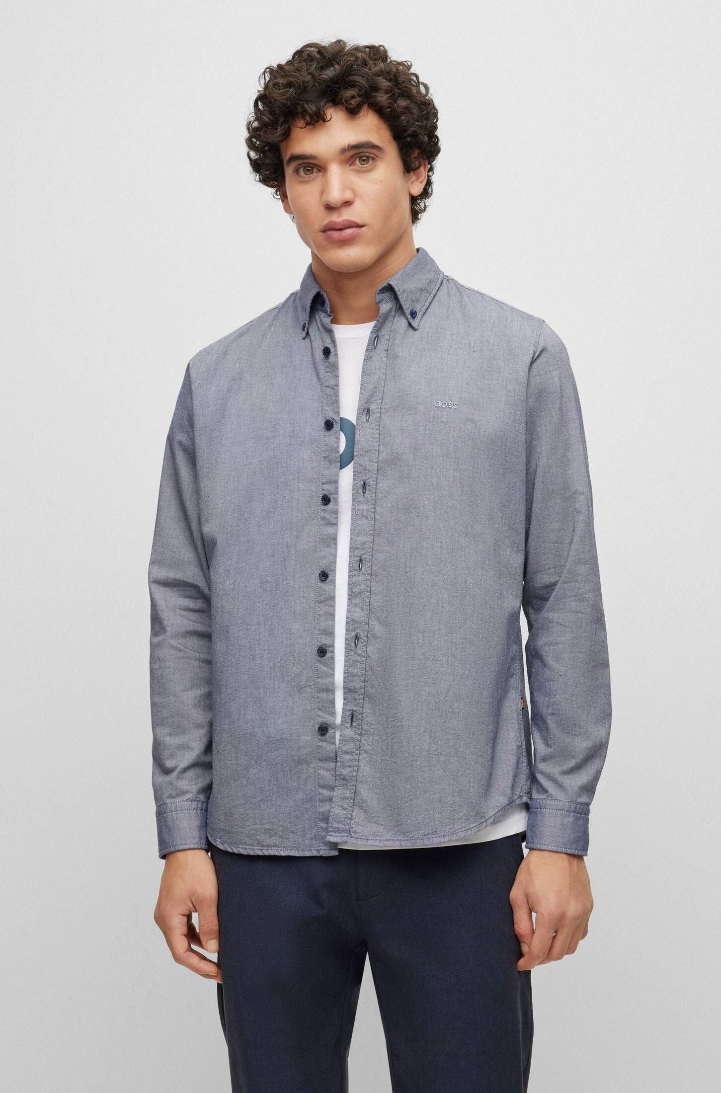 BOSS| Herren Hemd RICKERT Regular Fit