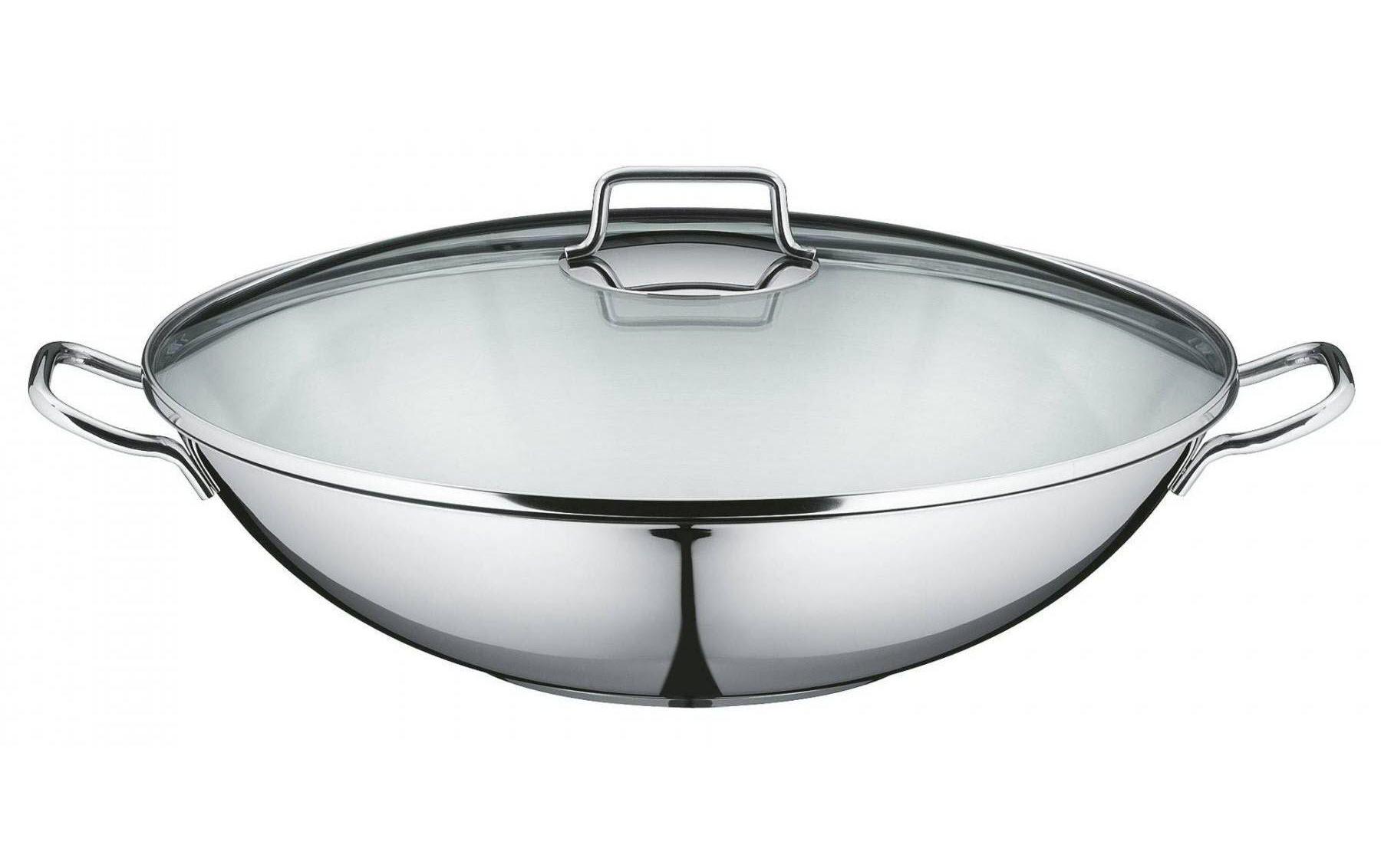 Wok Macao 4-teilig<br>Wokpfanne aus Cromargan Edelstahl