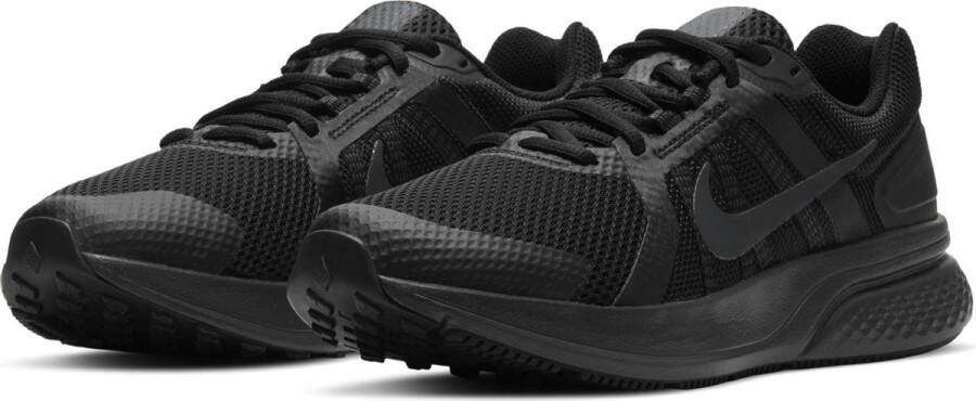 Nike Run Swift 2 hardloopschoenen zwart donkergrijs