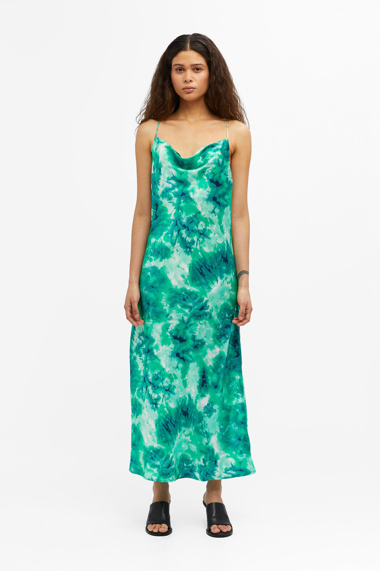 Vestido midi - Verde