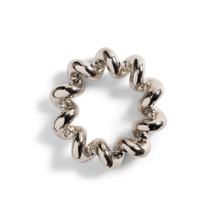 &klevering - Twist Topfuntersetzer, Ø 17,5 cm, silber