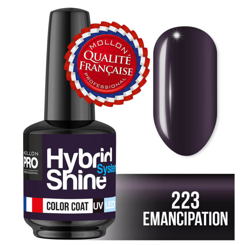 Mini Vernis Semi-Permanent Hybrid Shine Mollon Pro 8ml