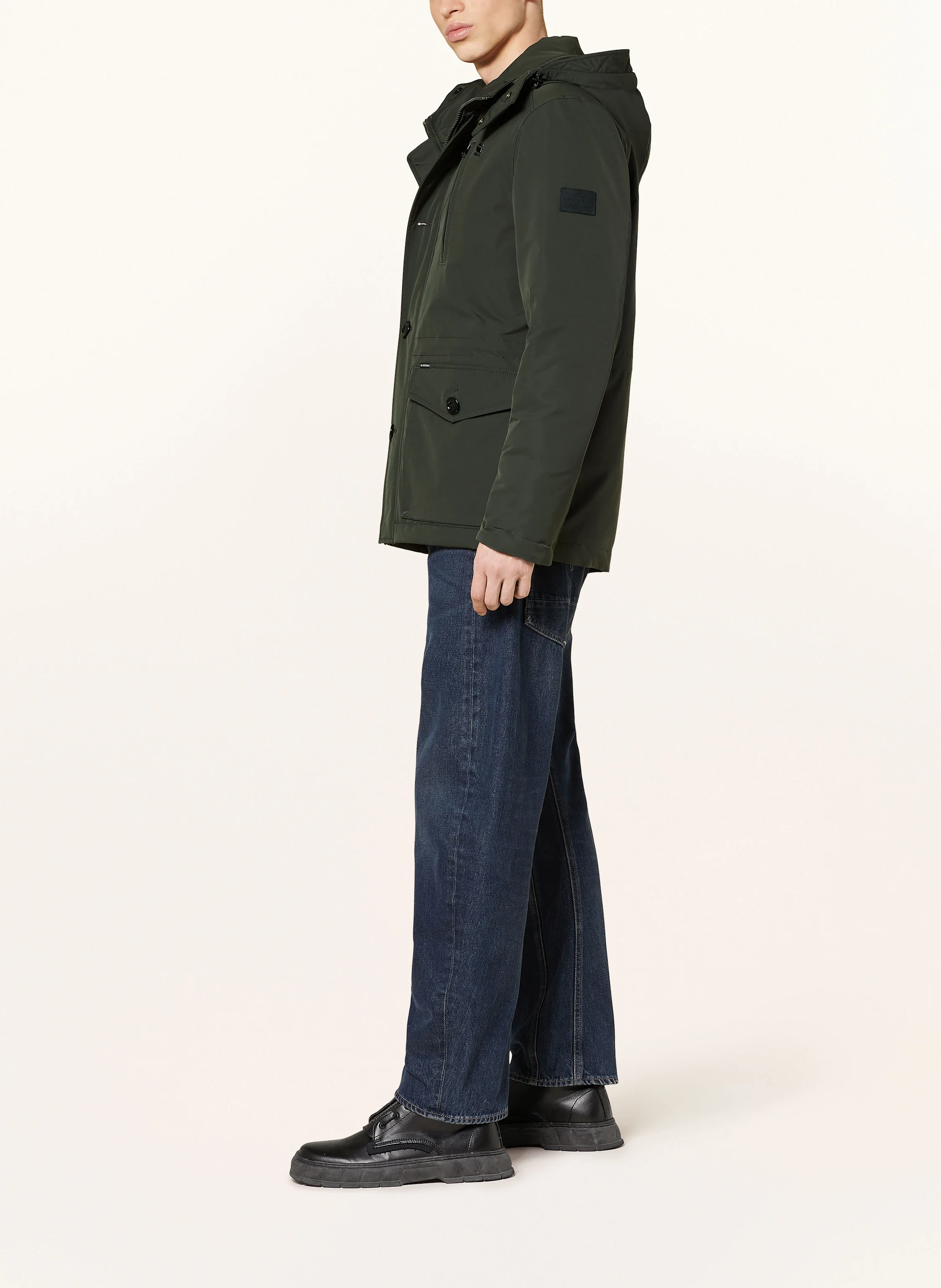 G-Star Parka VODAN mit abnehmbarer Kapuze