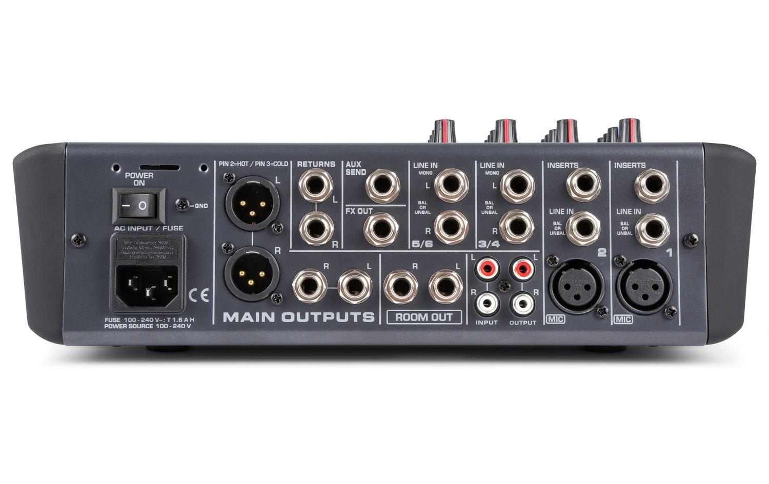 Mischpult PDM-S604<br>6-Kanal professioneller Analog Mixer
