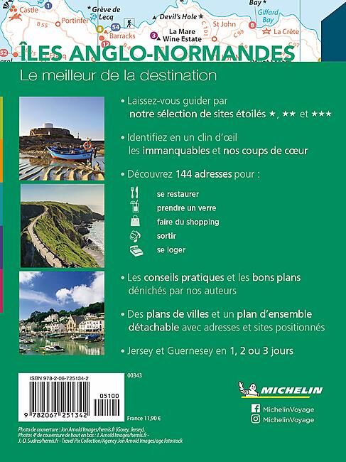 MICHELIN - WEEK END ILES ANGLO NORMANDES
