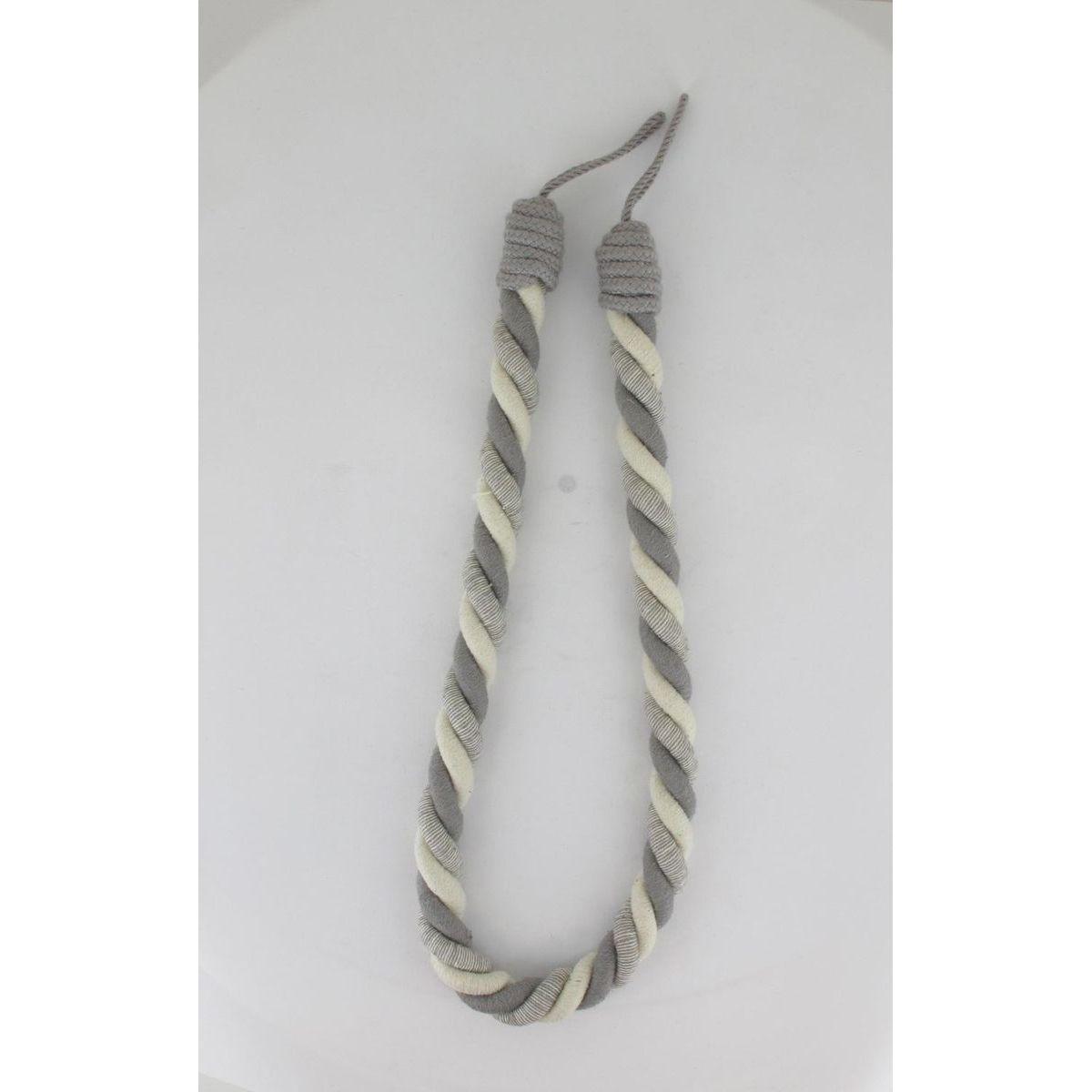 EMBRASSE CABLE COTON  BLANC