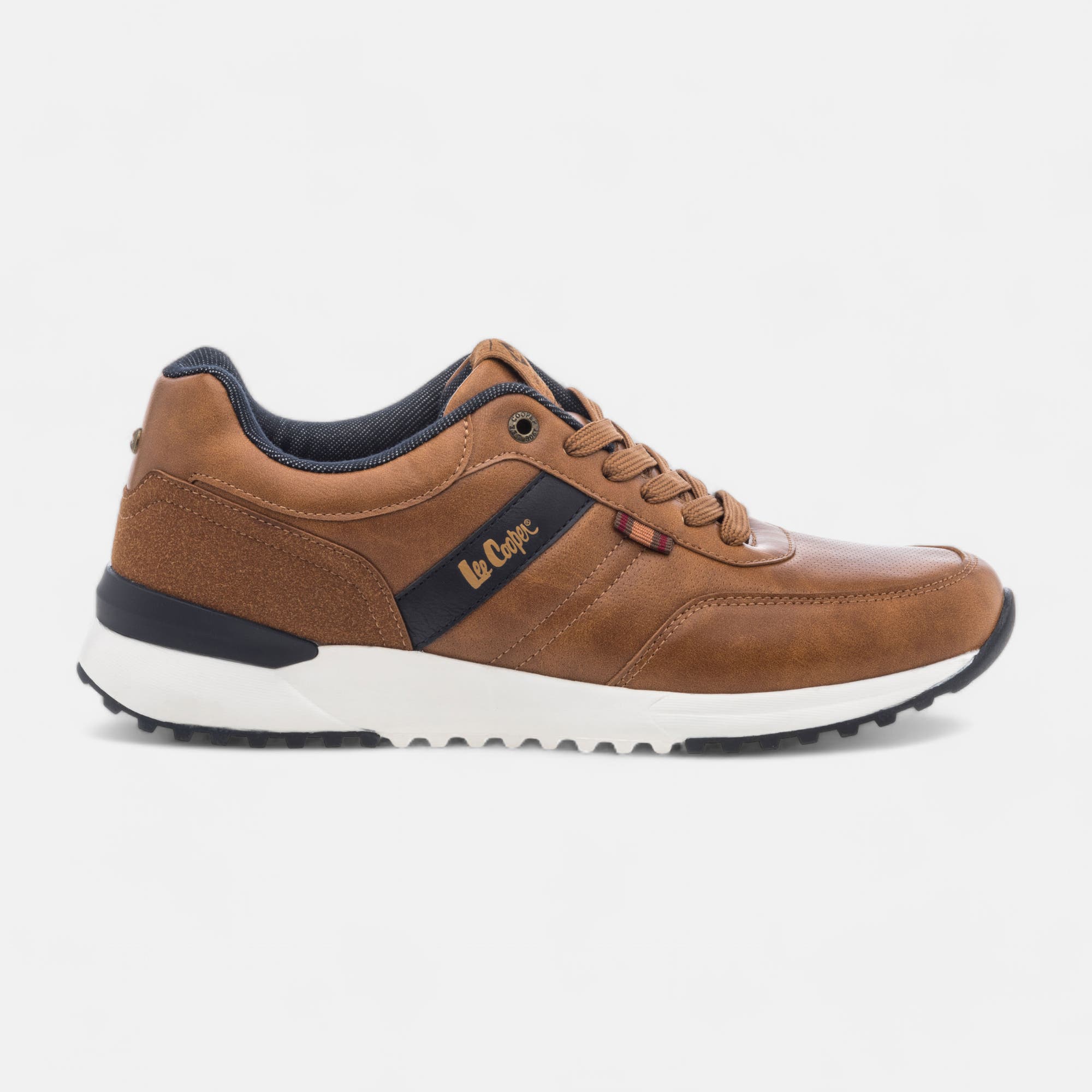 Baskets basses Homme cognac