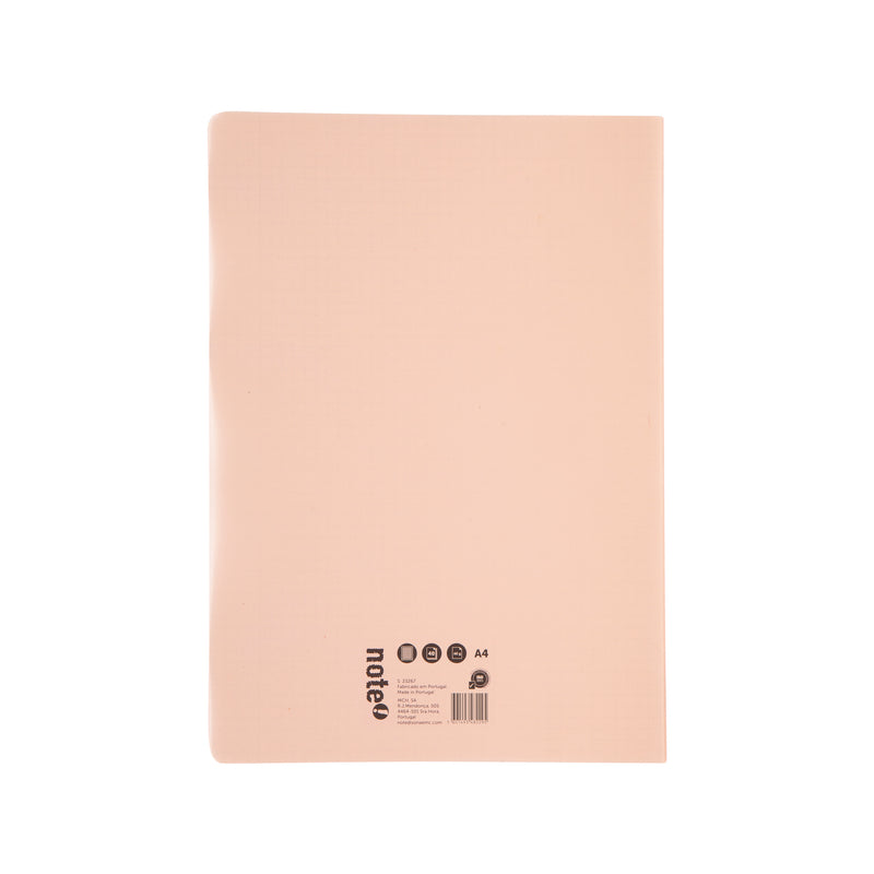Caderno Agrafado A4 Flex 48 Folhas Quadriculado Pastel Note! (artigo sortido)