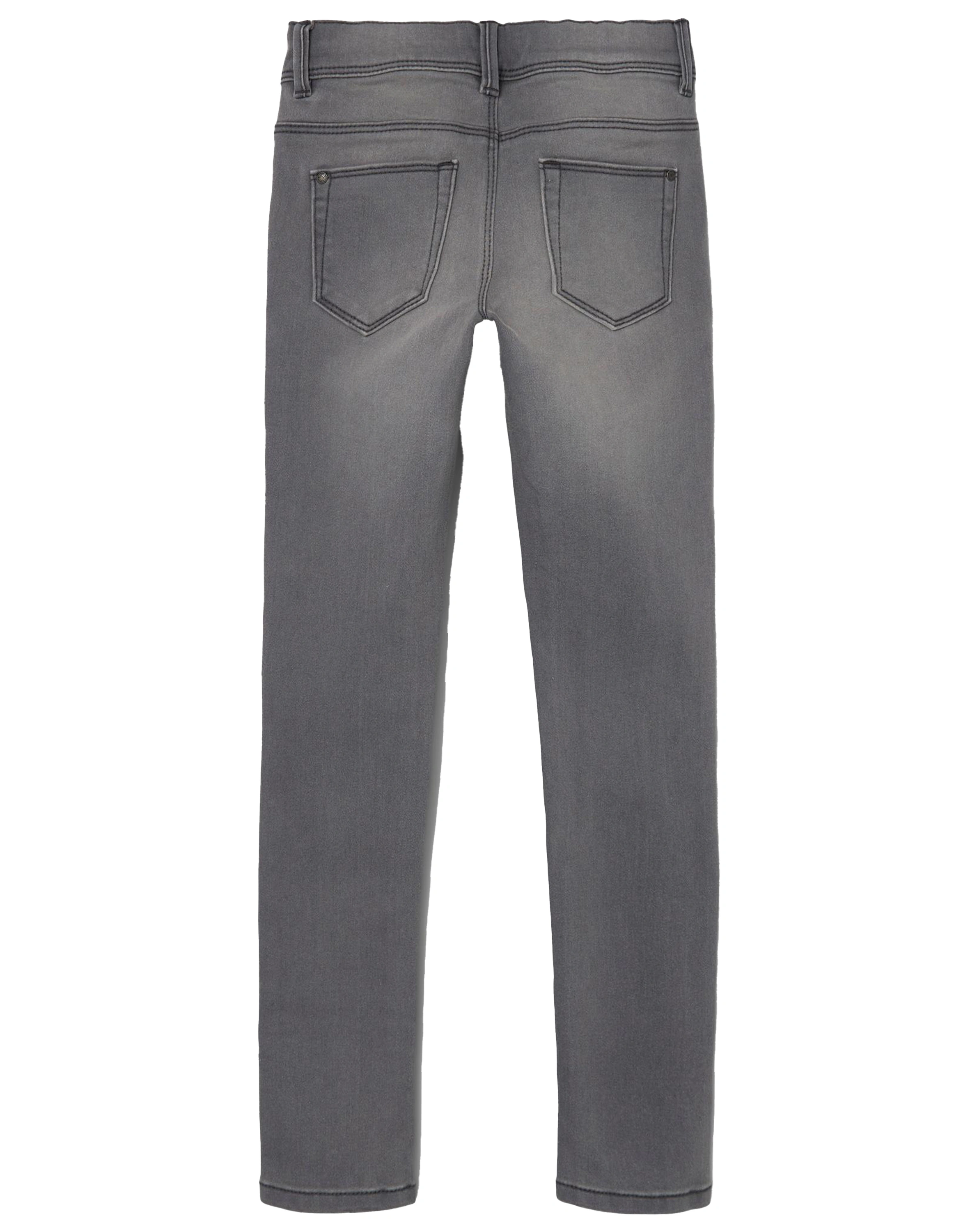 Jeanshose NKFPOLLY Skinny Fit in light grey denim