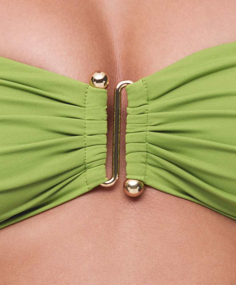Top de biquíni bandeau