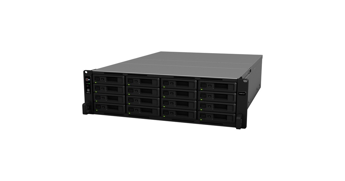 SynologyRackStation RS4021xs+ nas  (Zwart/grijs, 1GbE/10GbE LAN, USB 3.0)