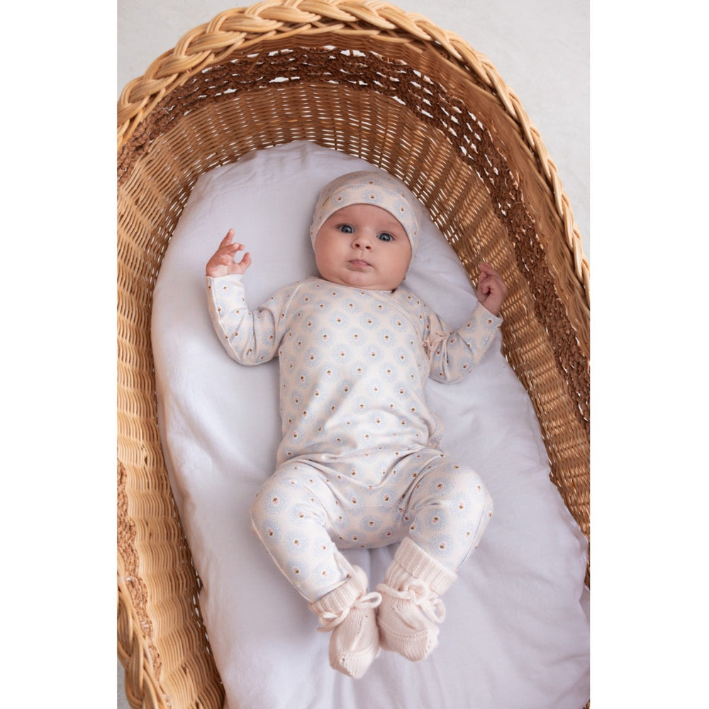 Køb MarMar New Born Modal Smooth Print Little Tulip Rula Onesies