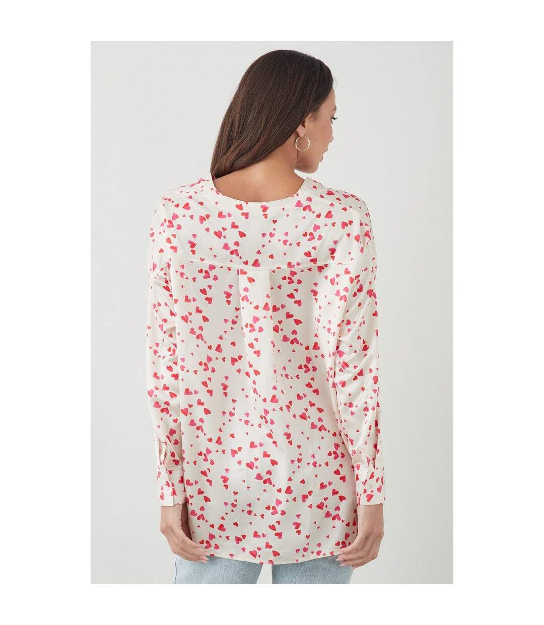 Dorothy Perkins - Chemisier - Femme (Blanc cassé) - UTDP1798