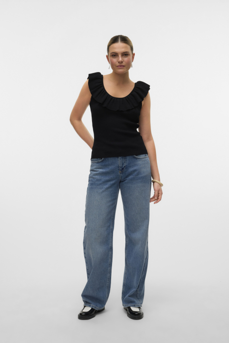 Vero Moda zwarte dames top