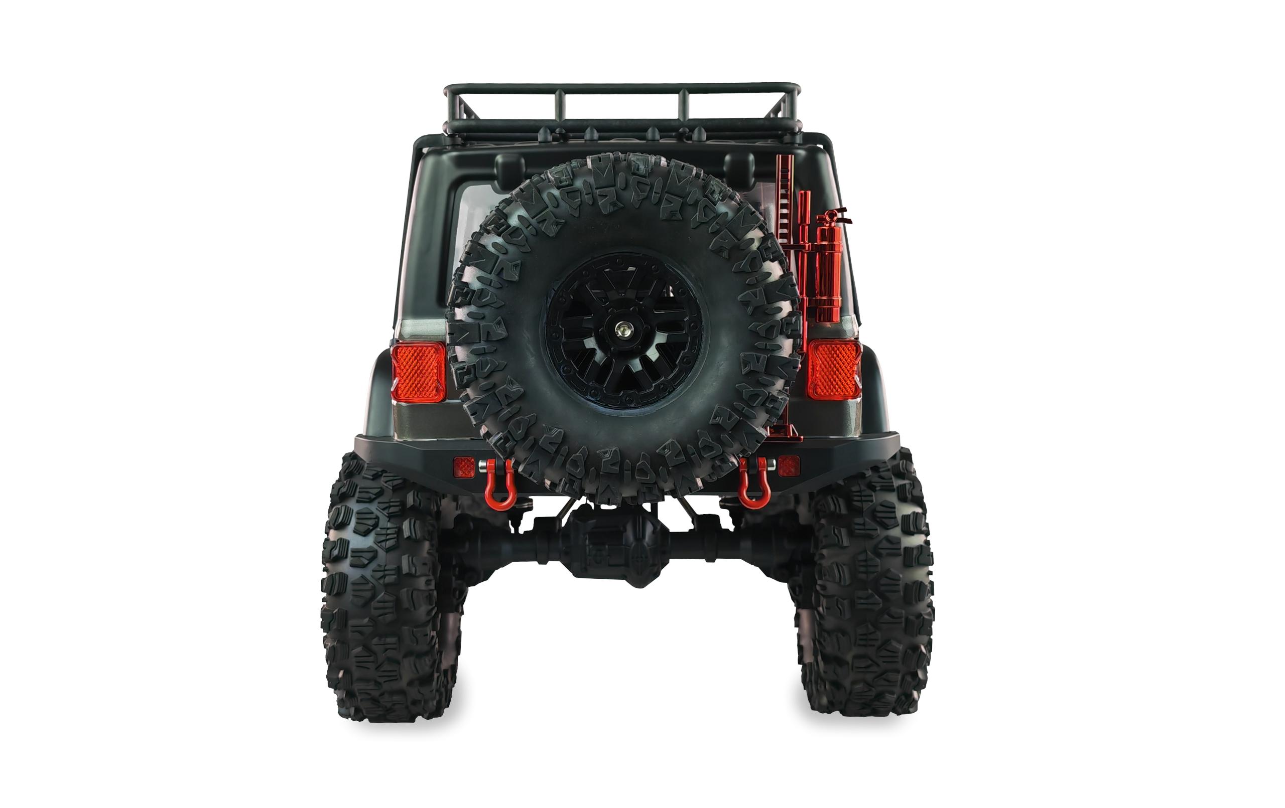 Scale Crawler AMXRock CT10 Crosstrail Anthrazit, ARTR, 1:10<br>Rock Crawler mit Portalachsen, 2-Gang Getriebe und Differentialsperren