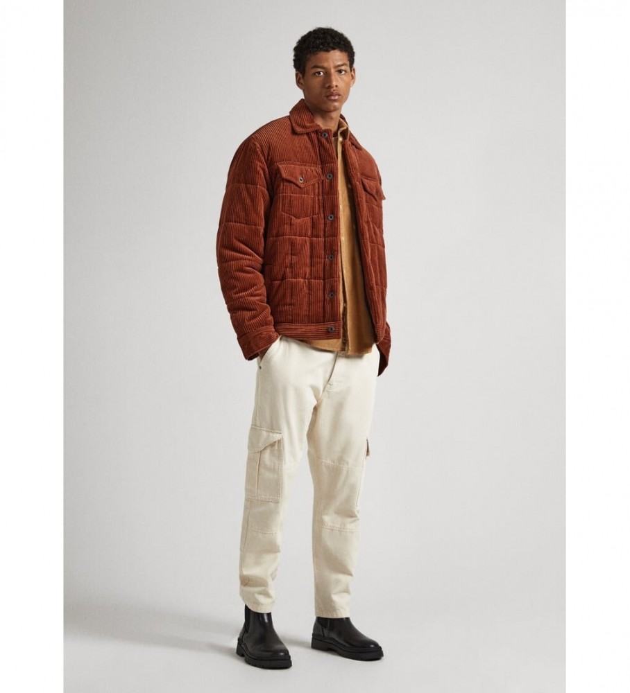 Jaqueta marrom Pepe Jeans Barnet