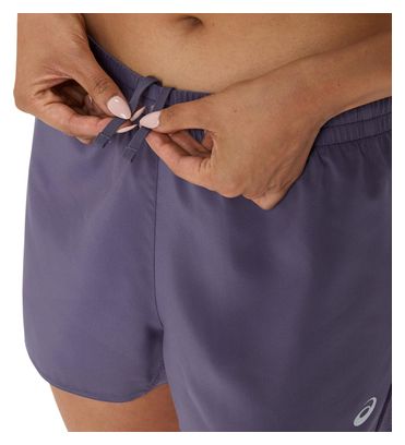 Short splité Asics Core Run Violet Femme