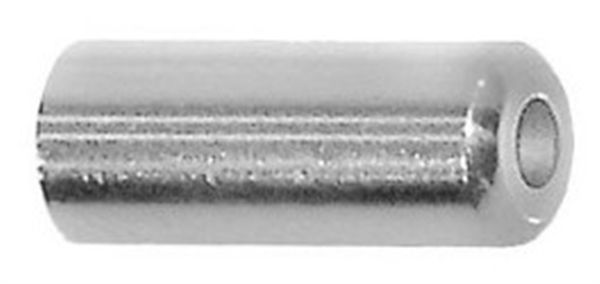 OPEN Bremskabelhüllenendhülse aus Messing, 4 Stk.  silber  5mm