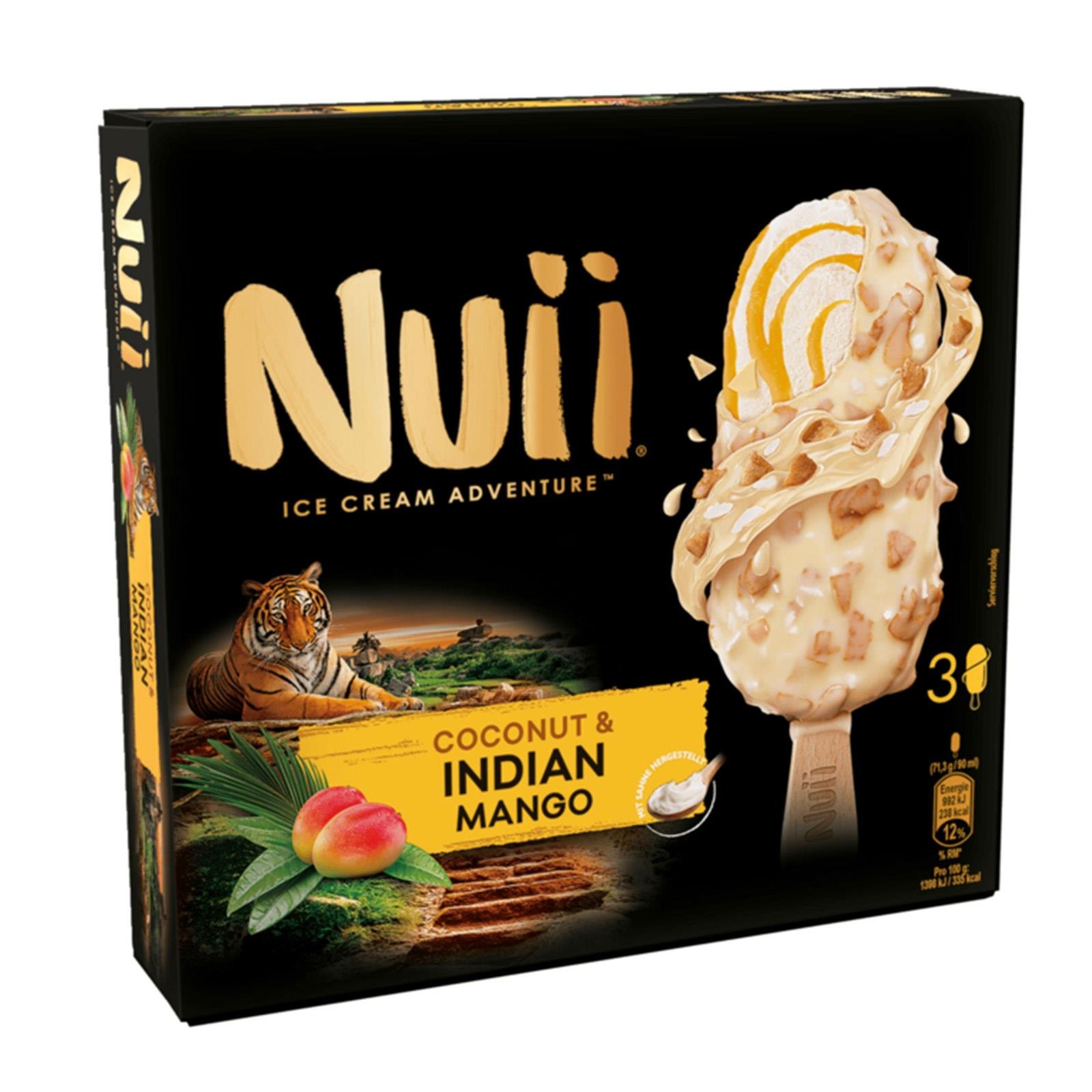 Nuii Coconut & Indian Mango 3er