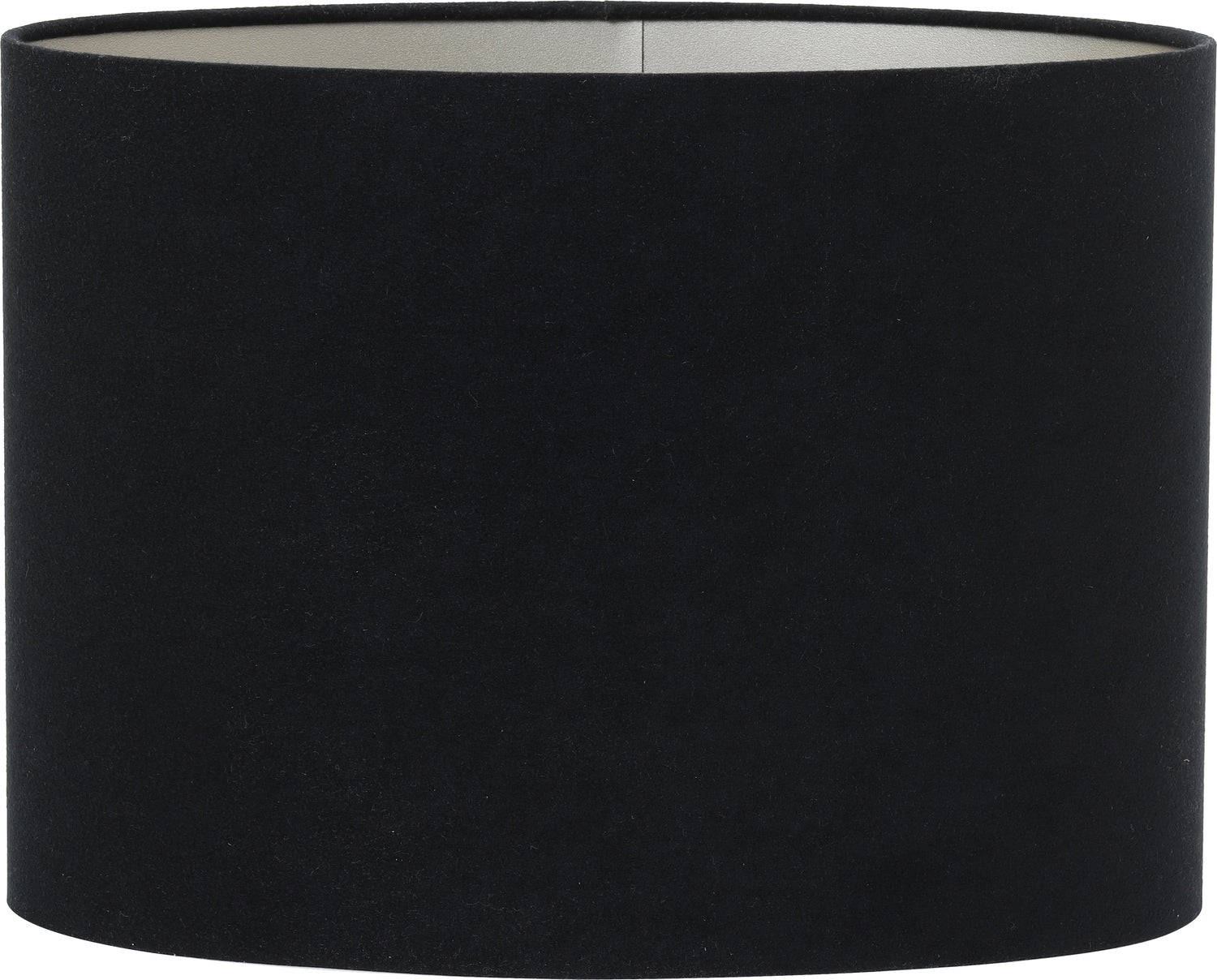 Light & Living lampenkap Velours zwart D 38 H 28 cm