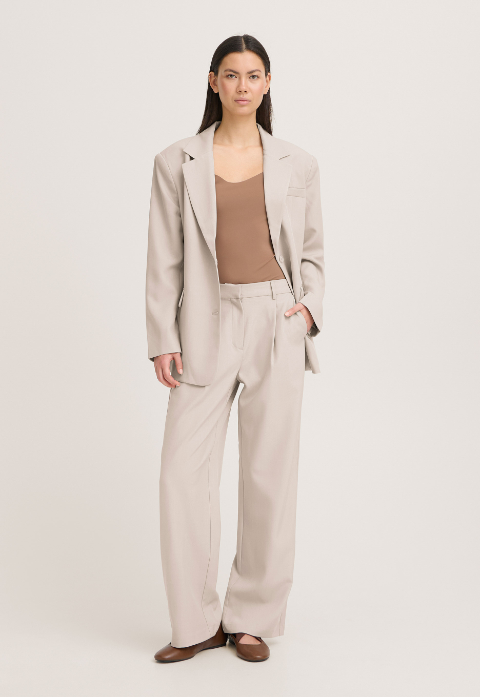 Ichi Ihfava Wide Broek