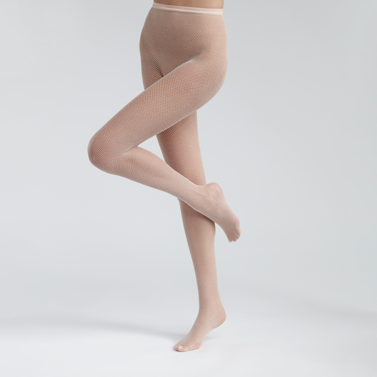 DIM<br>Calcinha em nettricot lurex 83 deniers